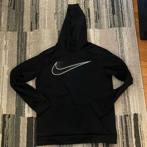Men's Large Black Nike Dri-Fit hoodie